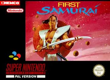 First Samurai (Europe) box cover front